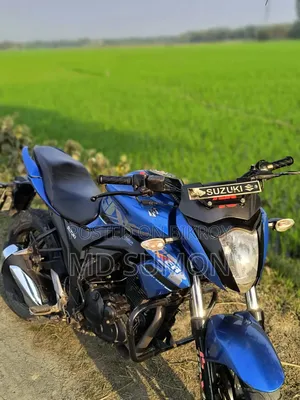 Suzuki Bike 2018 Blue