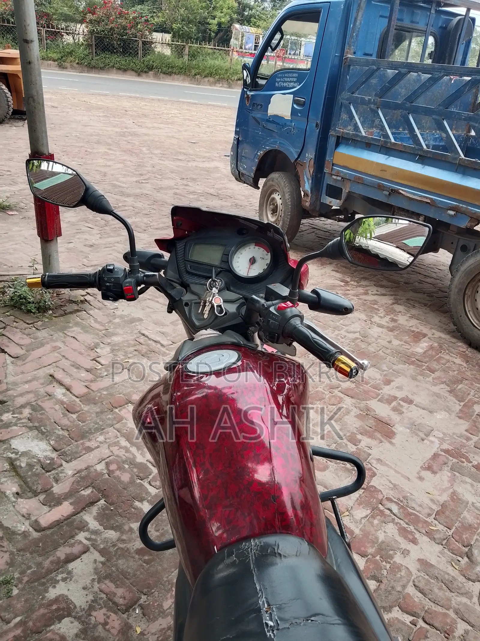 TVS Apache RTR 160 2V 2016 Red