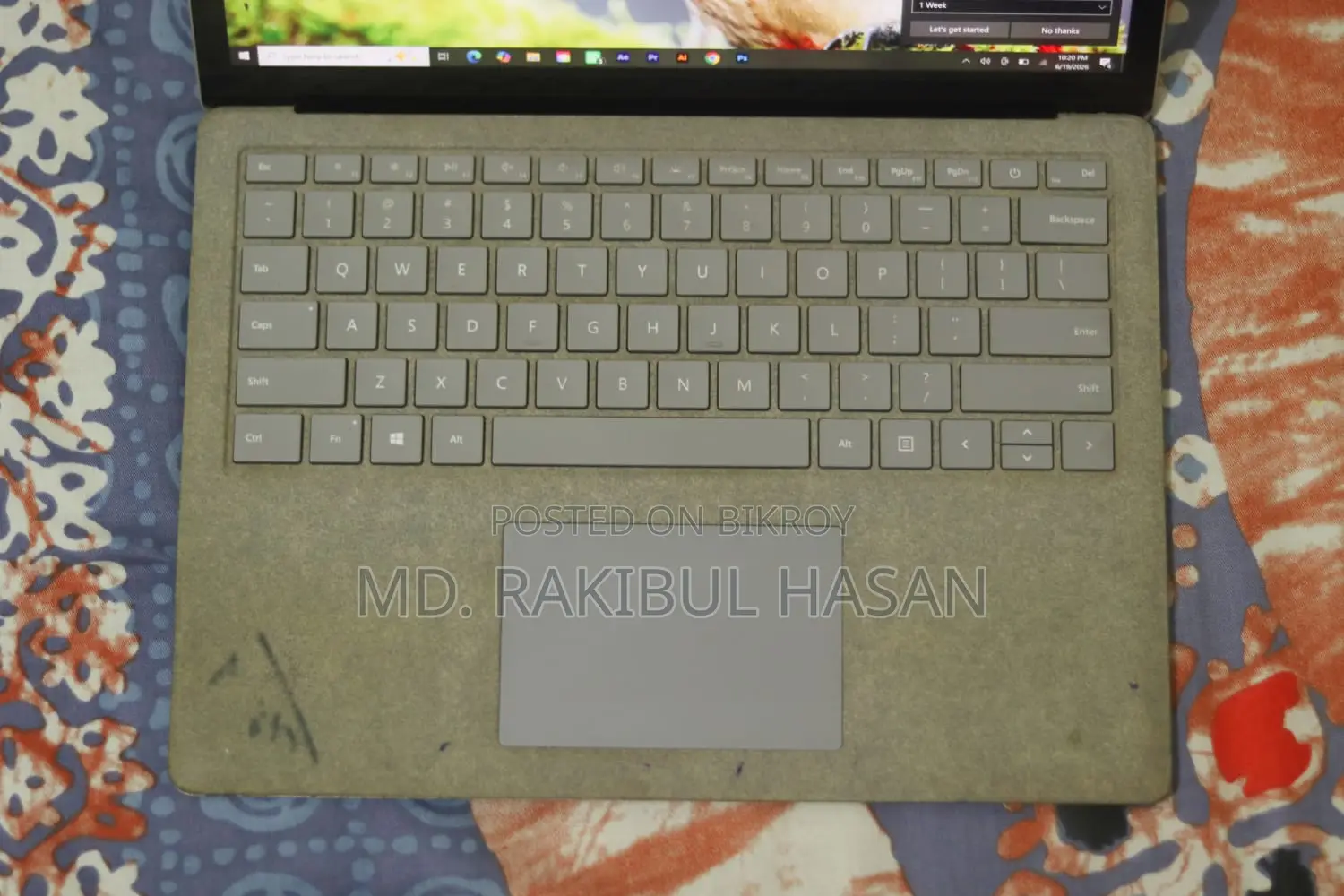 Laptop Microsoft Surface 2 16GB Intel Core I5 SSD 256GB
