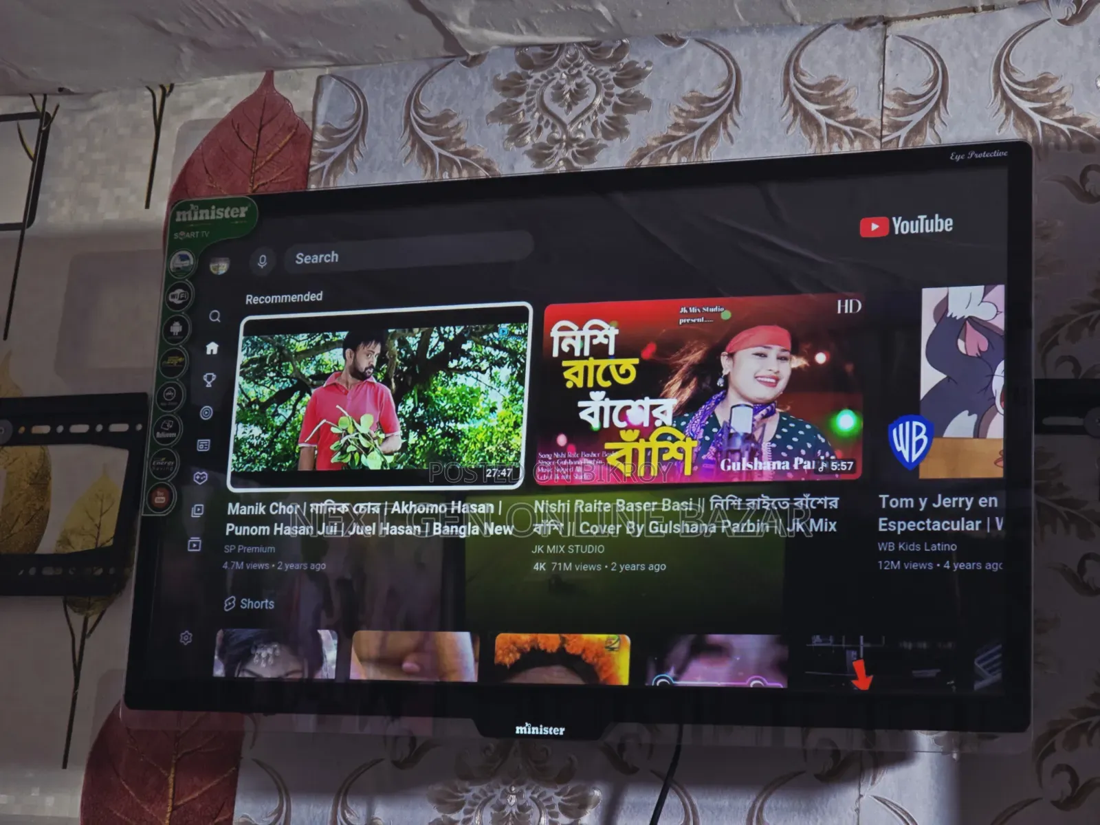Minister 32" Android Led Tv (Double Glass)