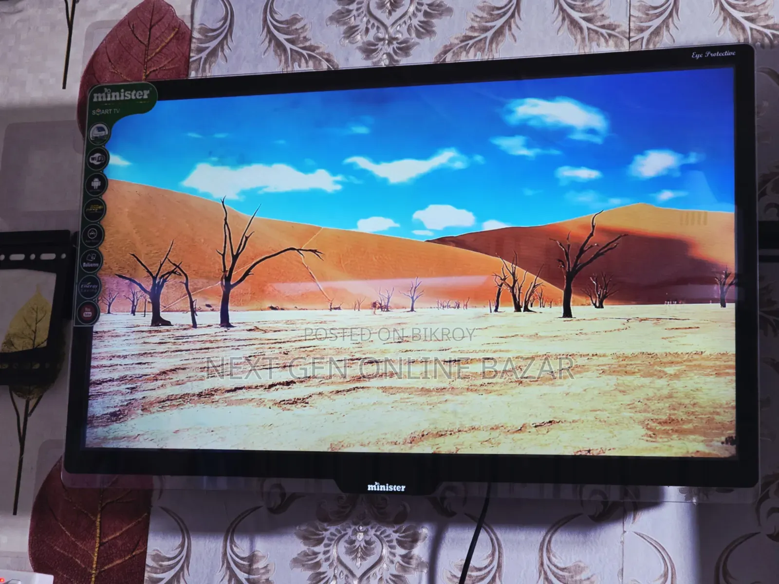 Minister 32" Android Led Tv (Double Glass)