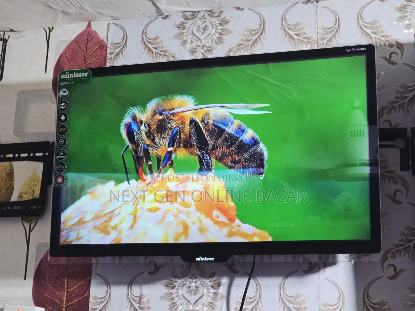 Minister 32" Android Led Tv (Double Glass)