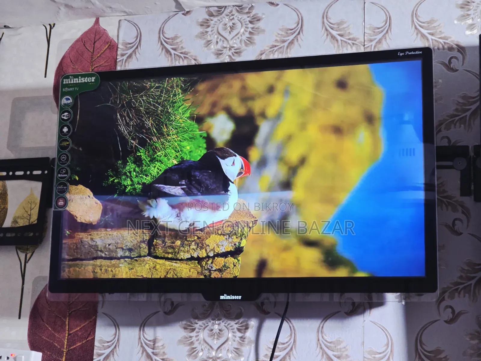 Minister 32" Android Led Tv (Double Glass)