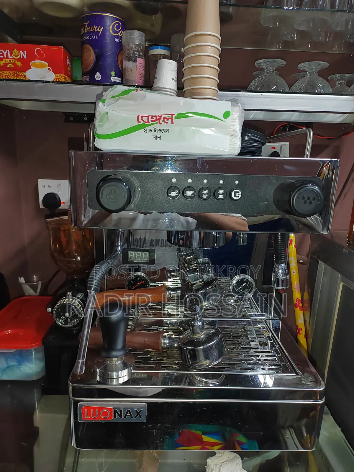 মাত্র ১ মাস ব্যবহৃত কফি মেশিন