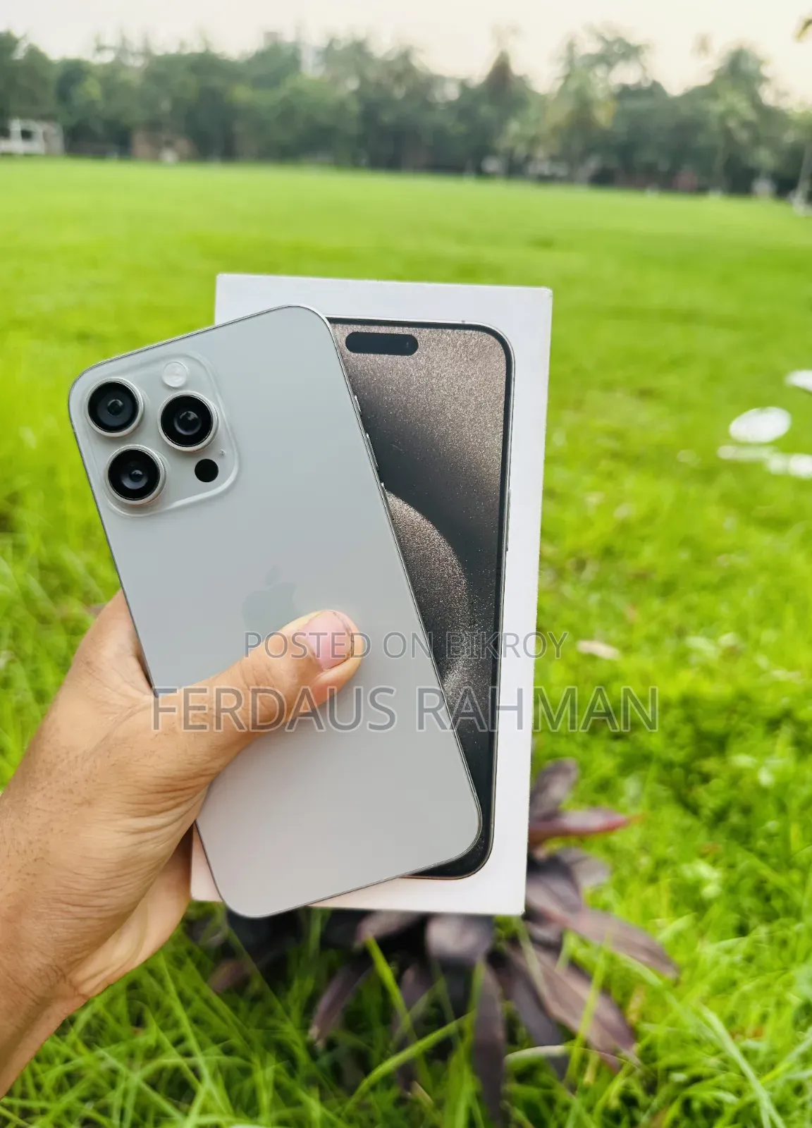 Apple iPhone 15 Pro Max 256 GB Silver