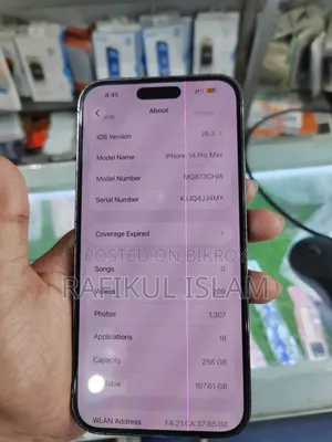 Apple iPhone 14 Pro Max 256 GB Black