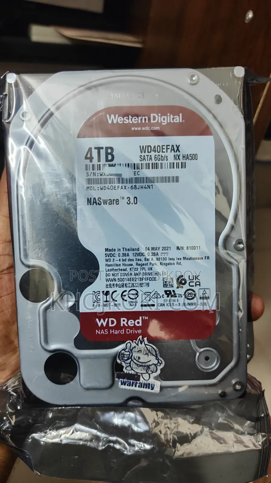Western Digital Wd Red 4tb Nas Hard Drive বিক্রি করা হবে