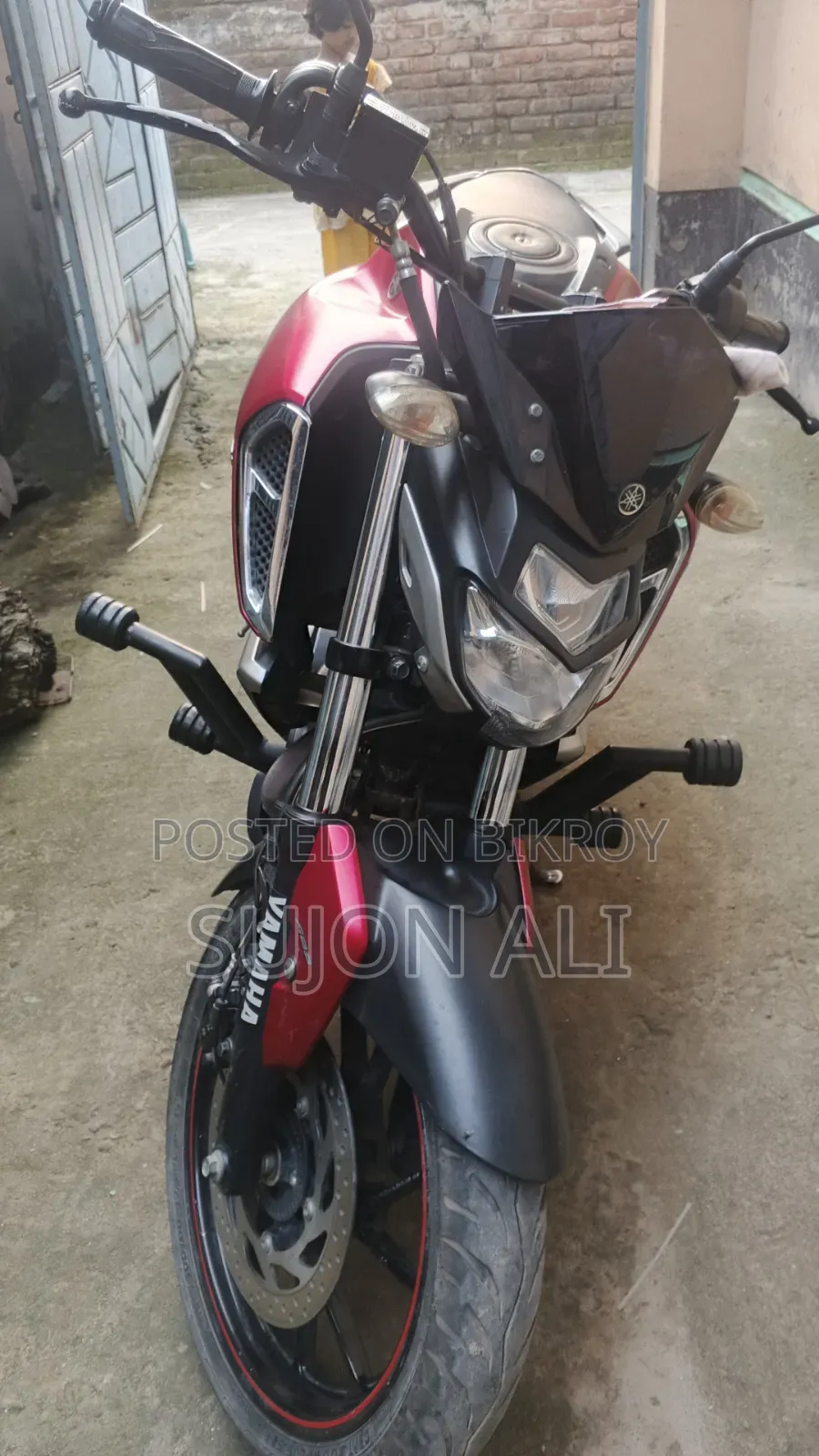 Yamaha FZS V3 2023 Red