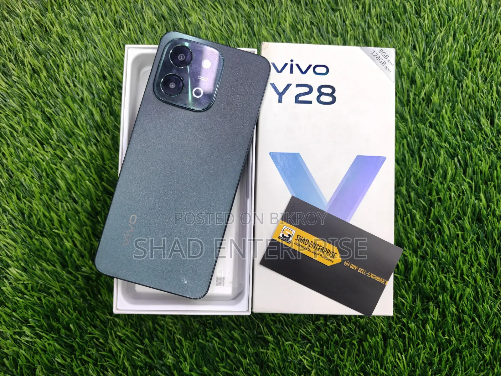 New Vivo Y28 8 GB Green