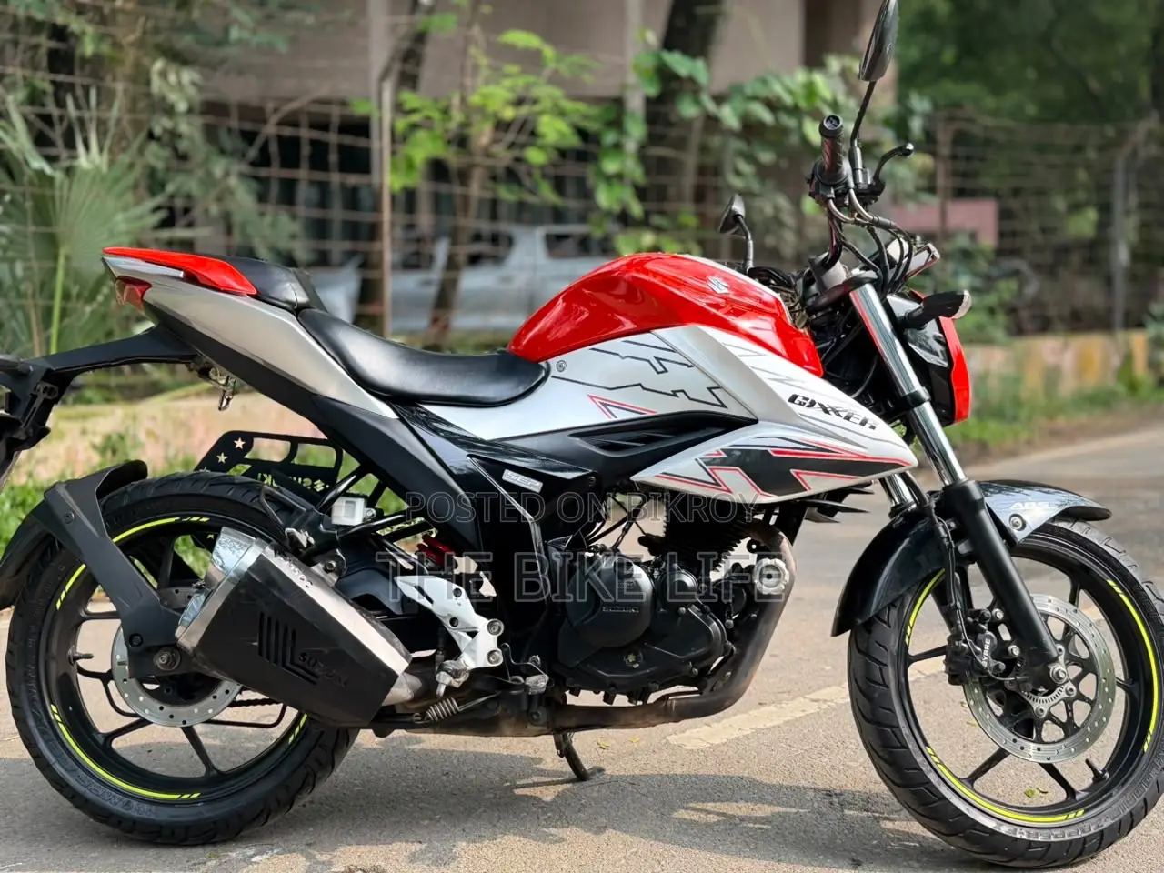 Suzuki Gixxer Fi ABS 2024 Orange