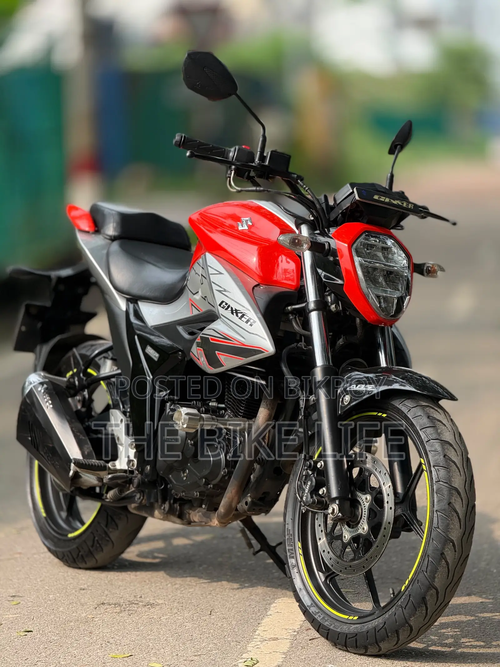 Suzuki Gixxer Fi ABS 2024 Orange