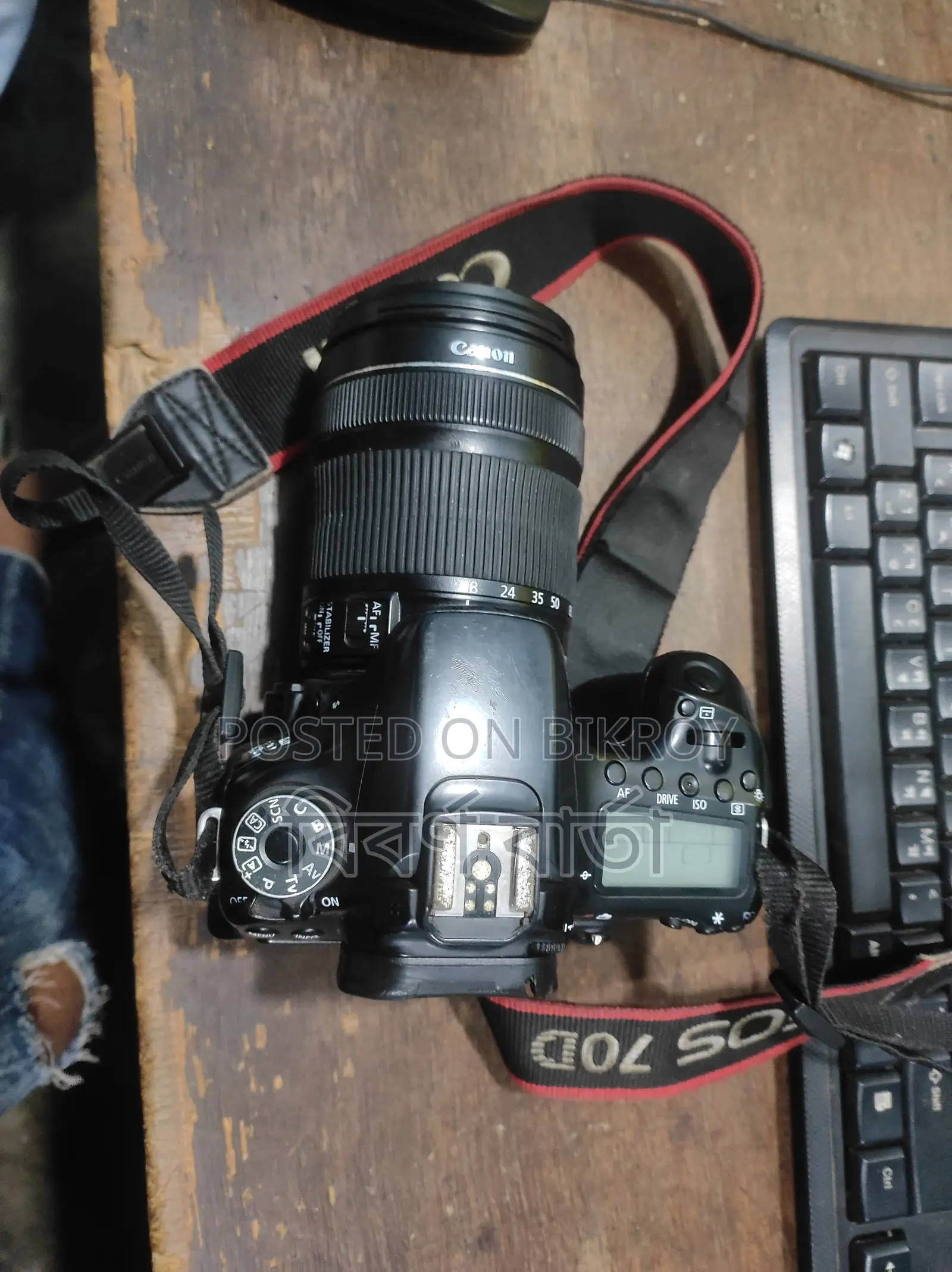 Canon 70D With 18-135mm Zoom Lens Full Setup