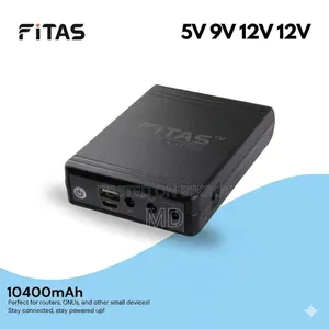 Fitas Mini UPS TM 95 5V 9V 12V 12V / 10400mAh