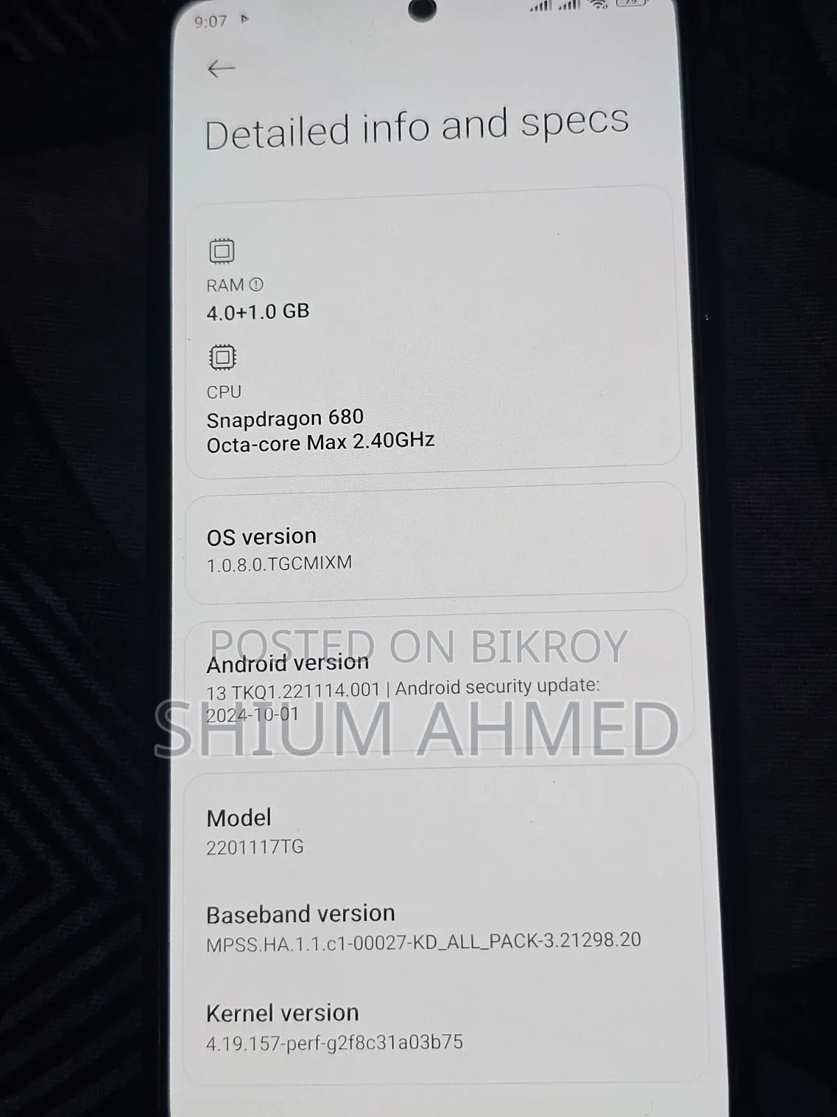 Xiaomi Redmi Note 11 64 GB Blue