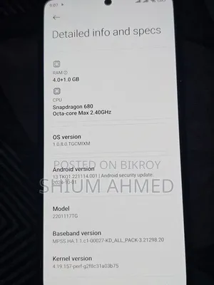Xiaomi Redmi Note 11 64 GB Blue