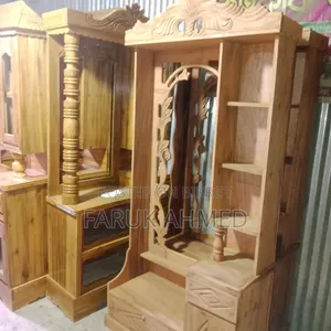 Dressing table will be provided complete with glass