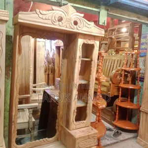 Dressing table will be provided complete with glass
