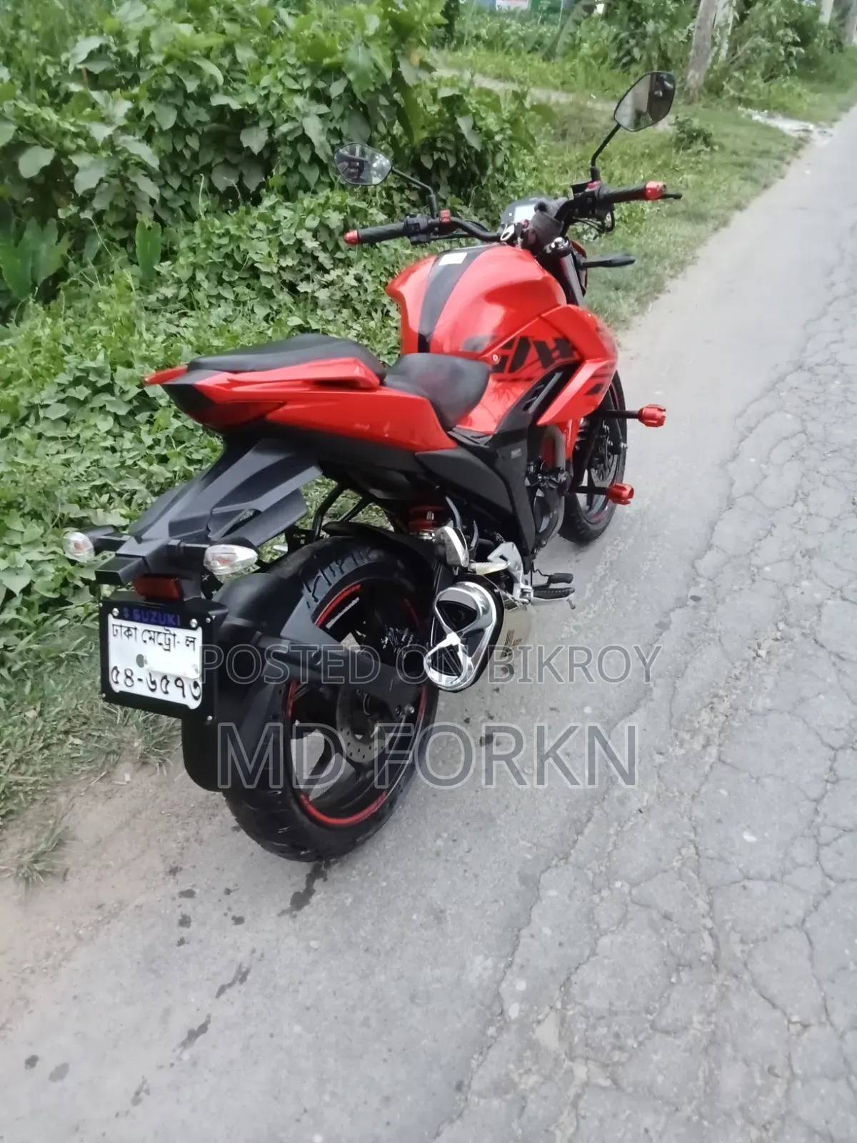 Suzuki Gixxer Fi ABS 2023 Red