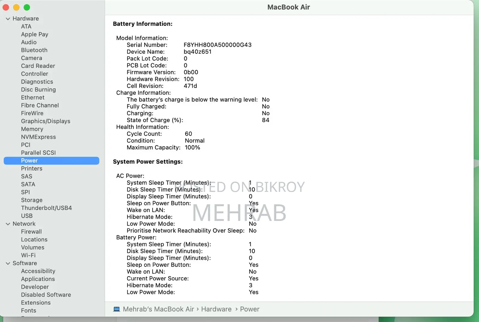 Laptop Apple MacBook Air 2025 M4 16GB Apple M4 SSD 256GB
