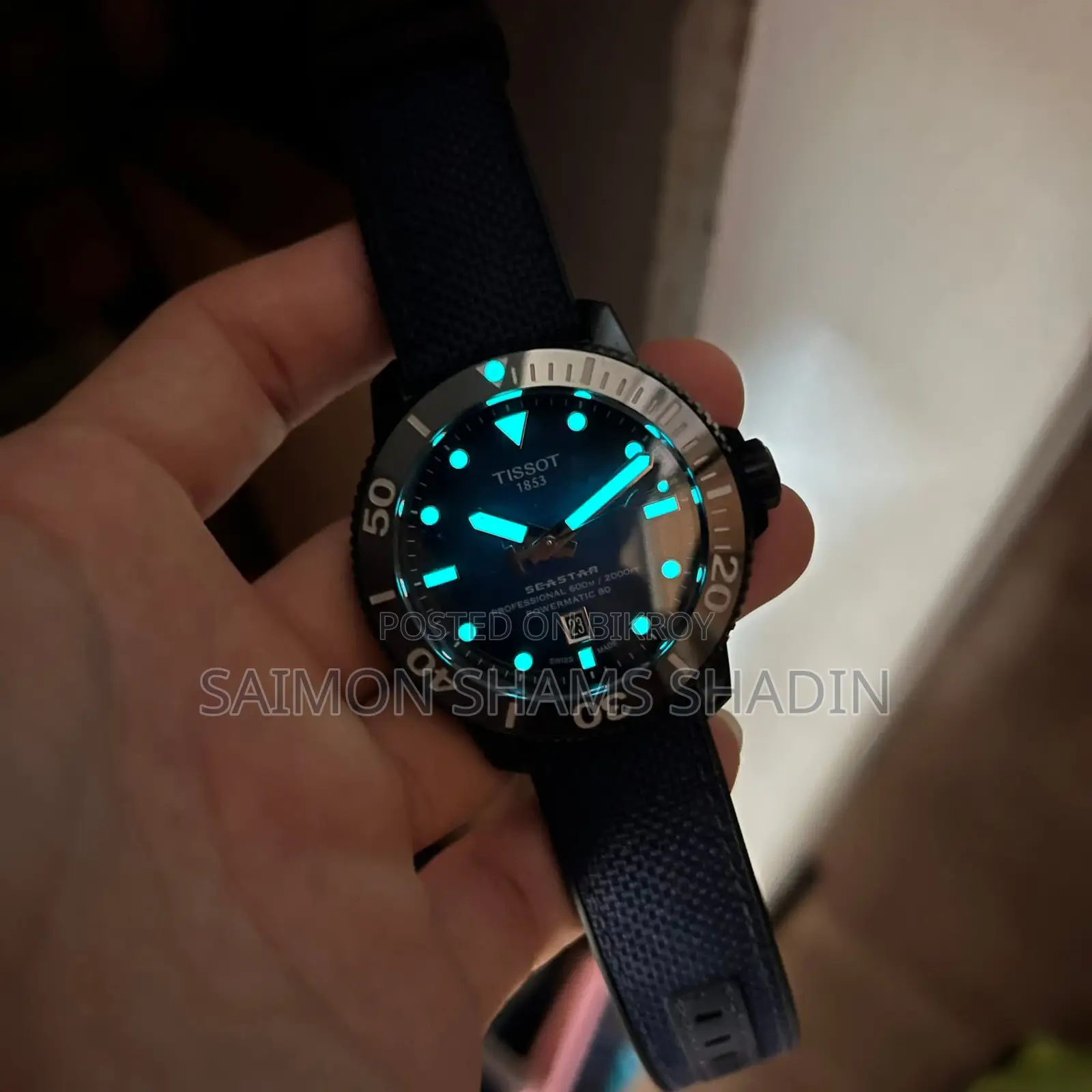 Tissot Seastar 2000 Professional Powermatic 80 Men's Watch T120.607.37