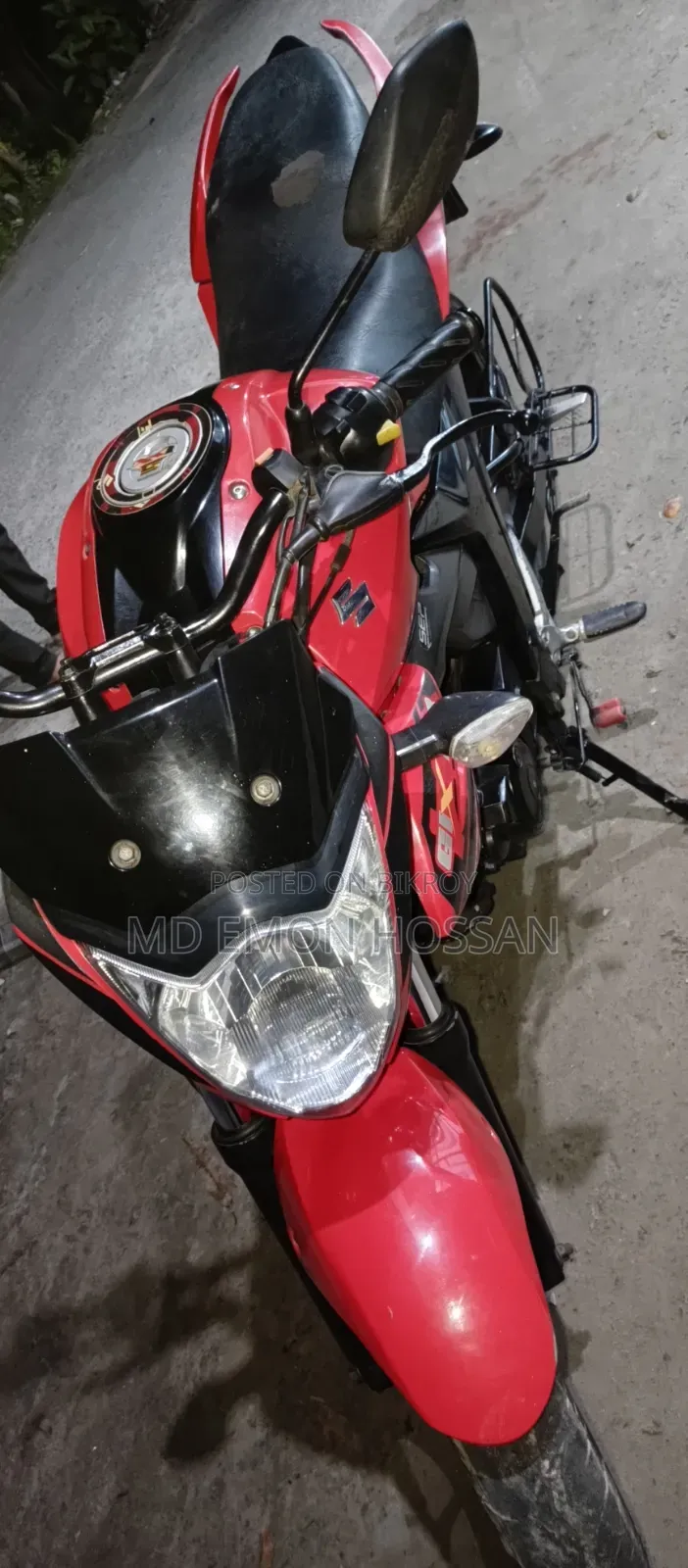 Suzuki Gixxer SF 2019 Red