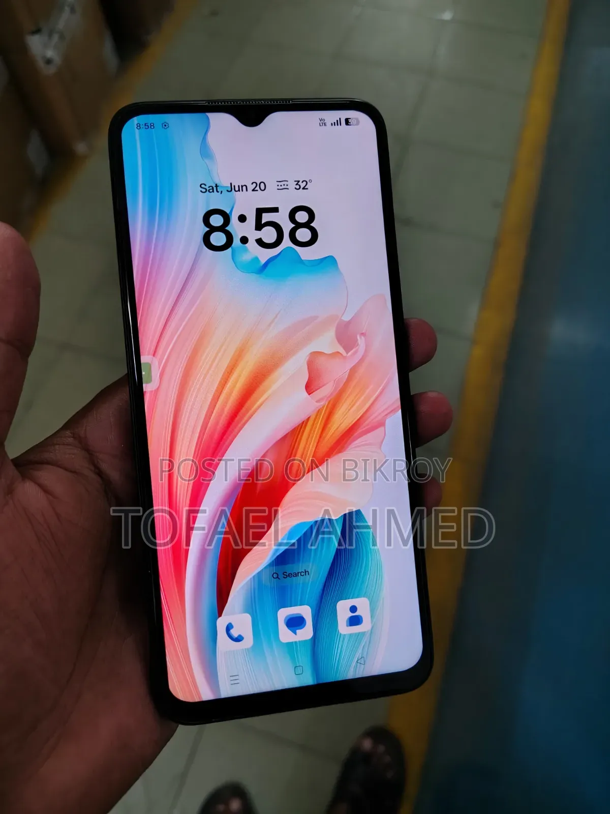 Oppo A18 128 GB Black