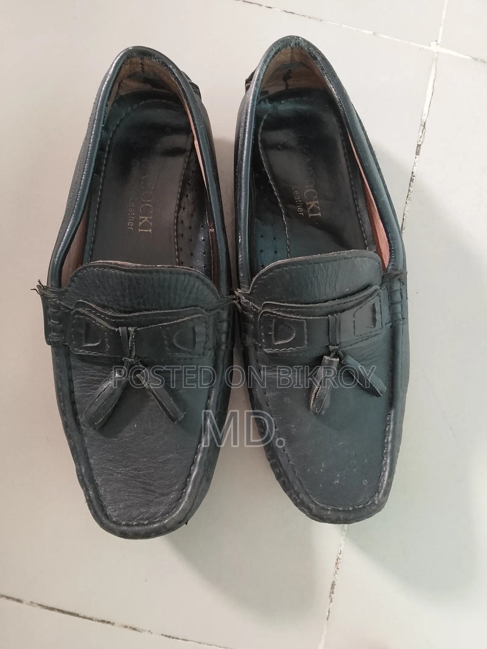 Lasocki Genuine Leather Tassel Loafers for Men (Used) - Size 39