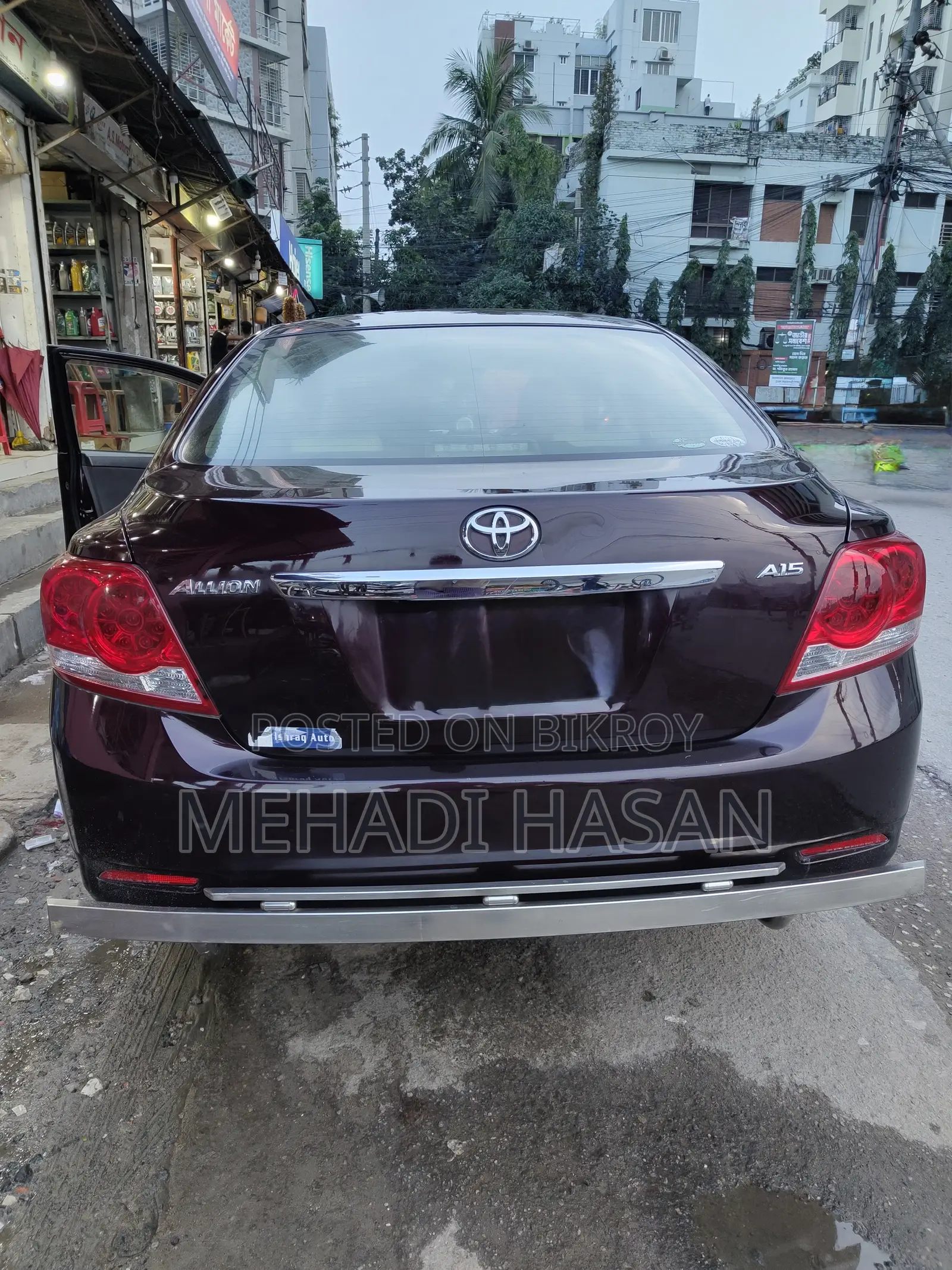 Toyota Allion 2014 Maroon