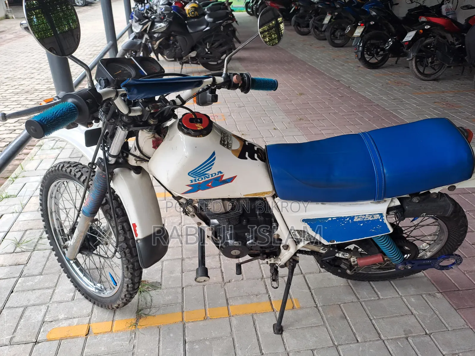Honda XL 125 2000 White
