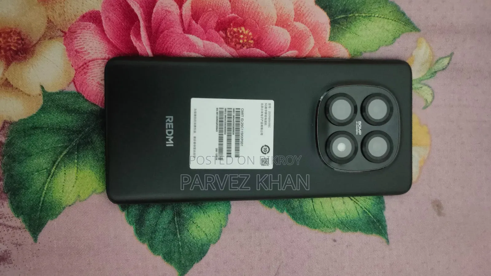 New Xiaomi Redmi Note 15 128 GB Black