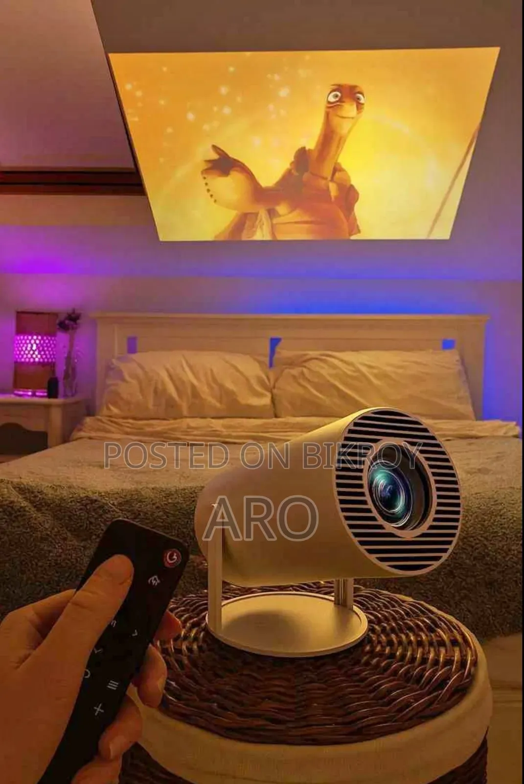 Android Smart Projector HY300 Home Theatre WiFi Bluetooth Portable