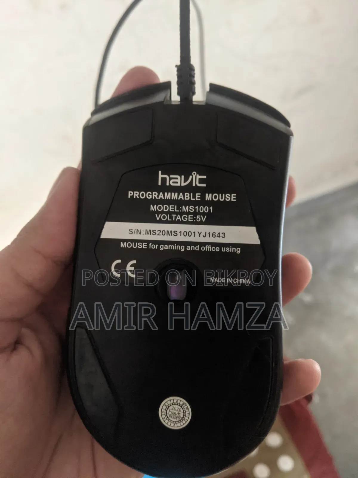 Havit Ms-1001 Gaming Mouse