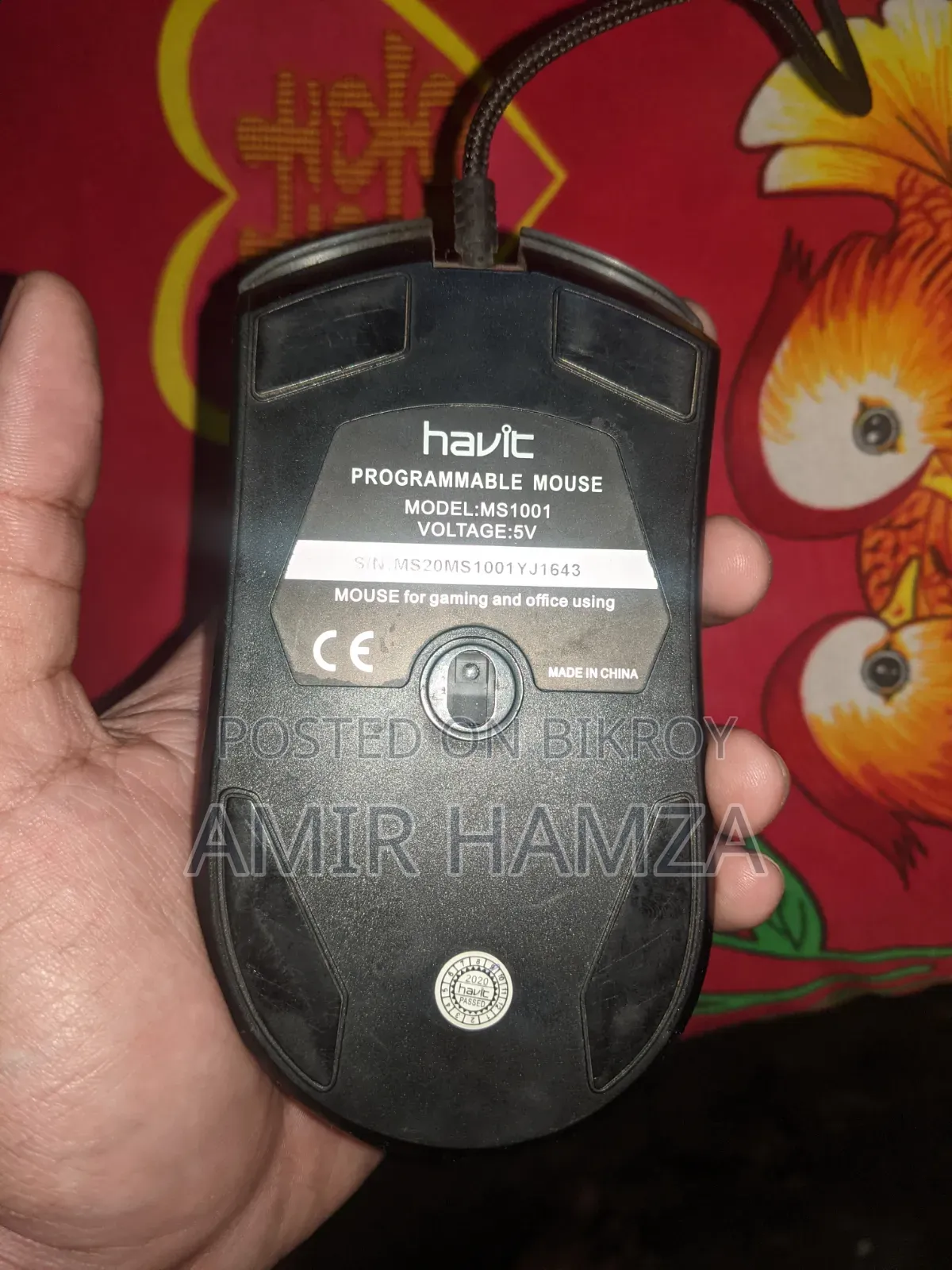 Havit Ms-1001 Gaming Mouse