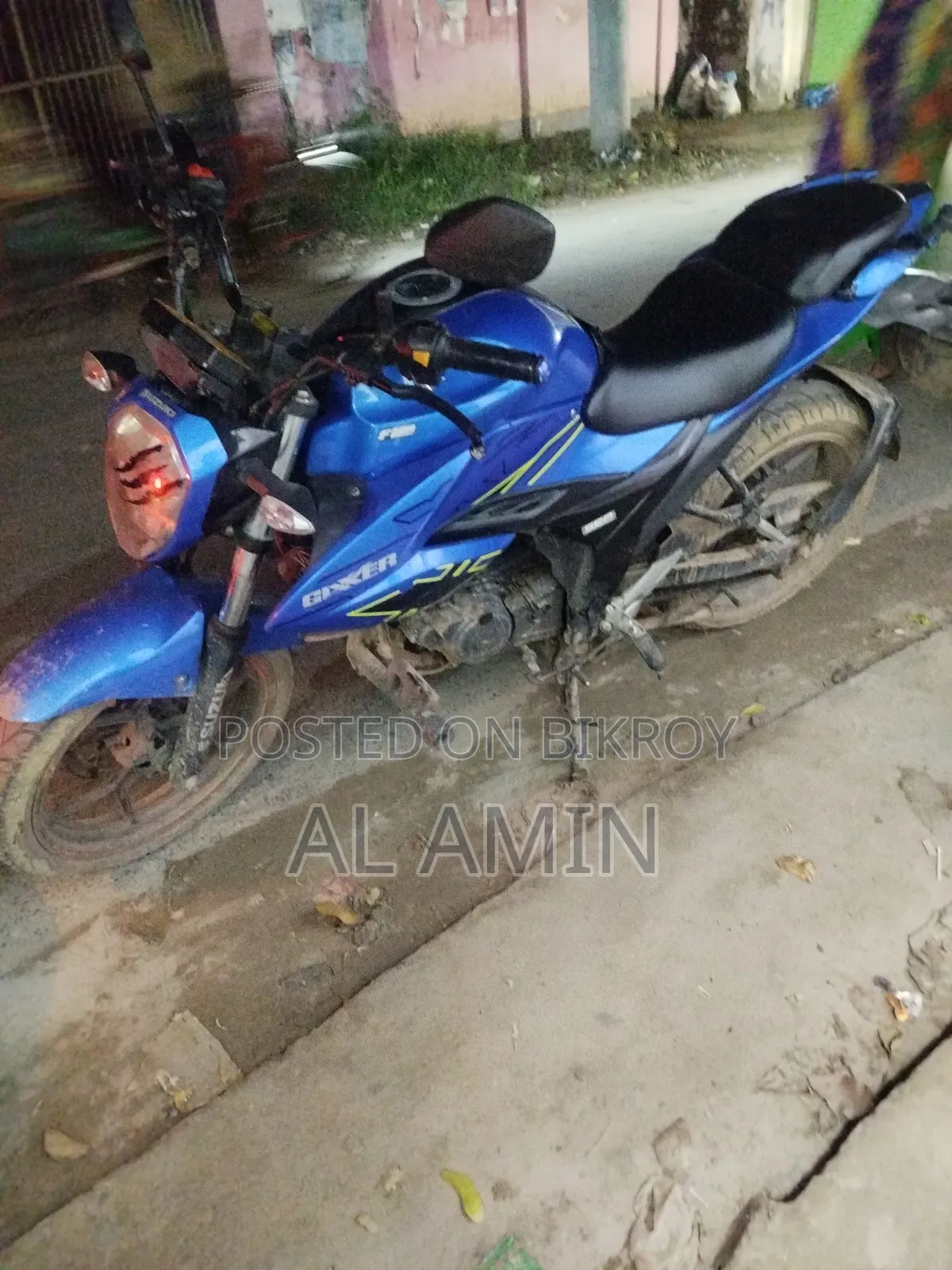 Suzuki Gixxer Fi ABS 2021 Blue