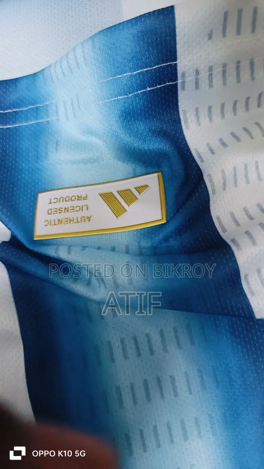 Argentina Player Edition Jersey 2026 FIFA World Cup