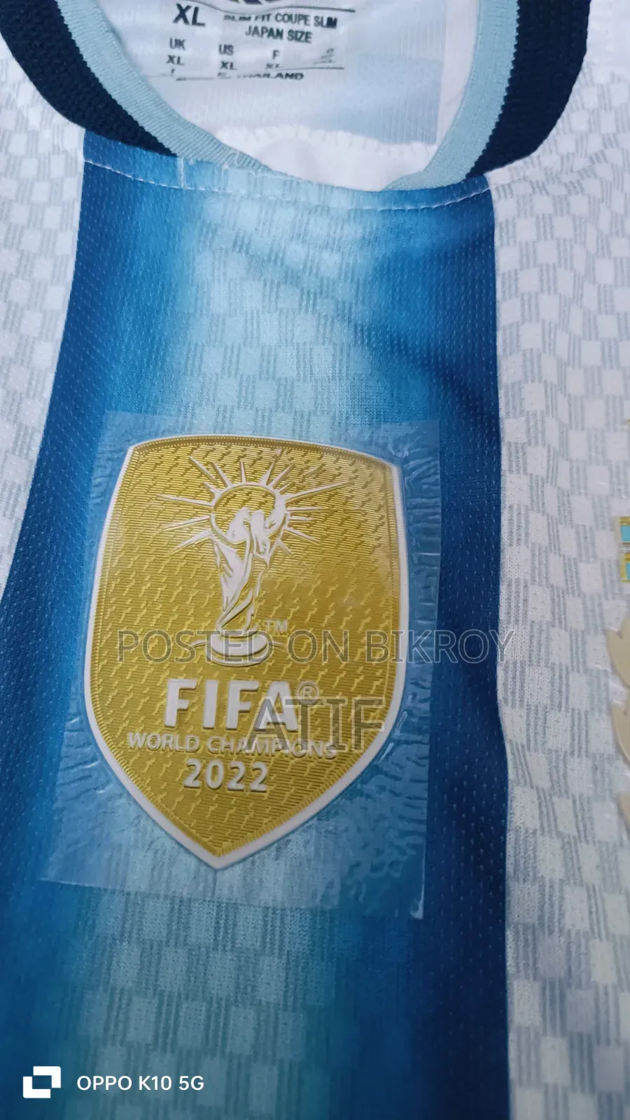 Argentina Player Edition Jersey 2026 FIFA World Cup