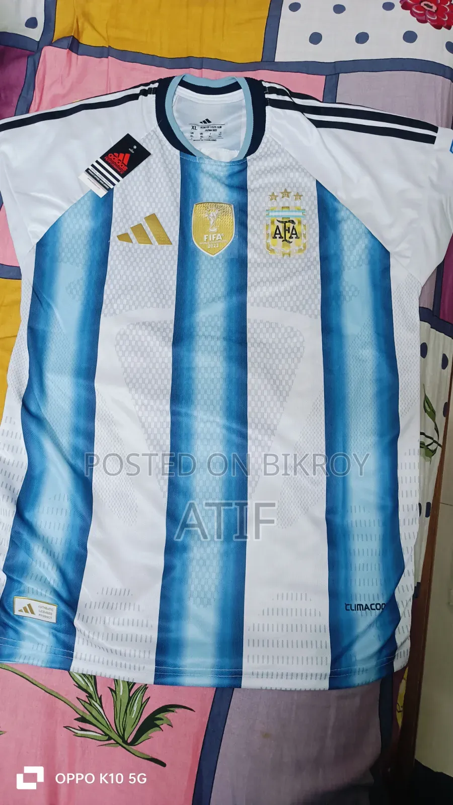 Argentina Player Edition Jersey 2026 FIFA World Cup