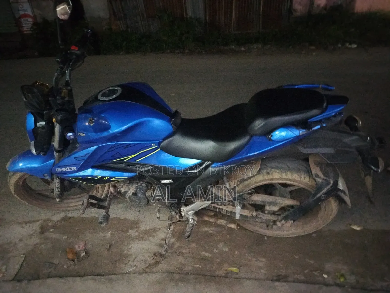 Suzuki Gixxer Fi ABS 2021 Blue