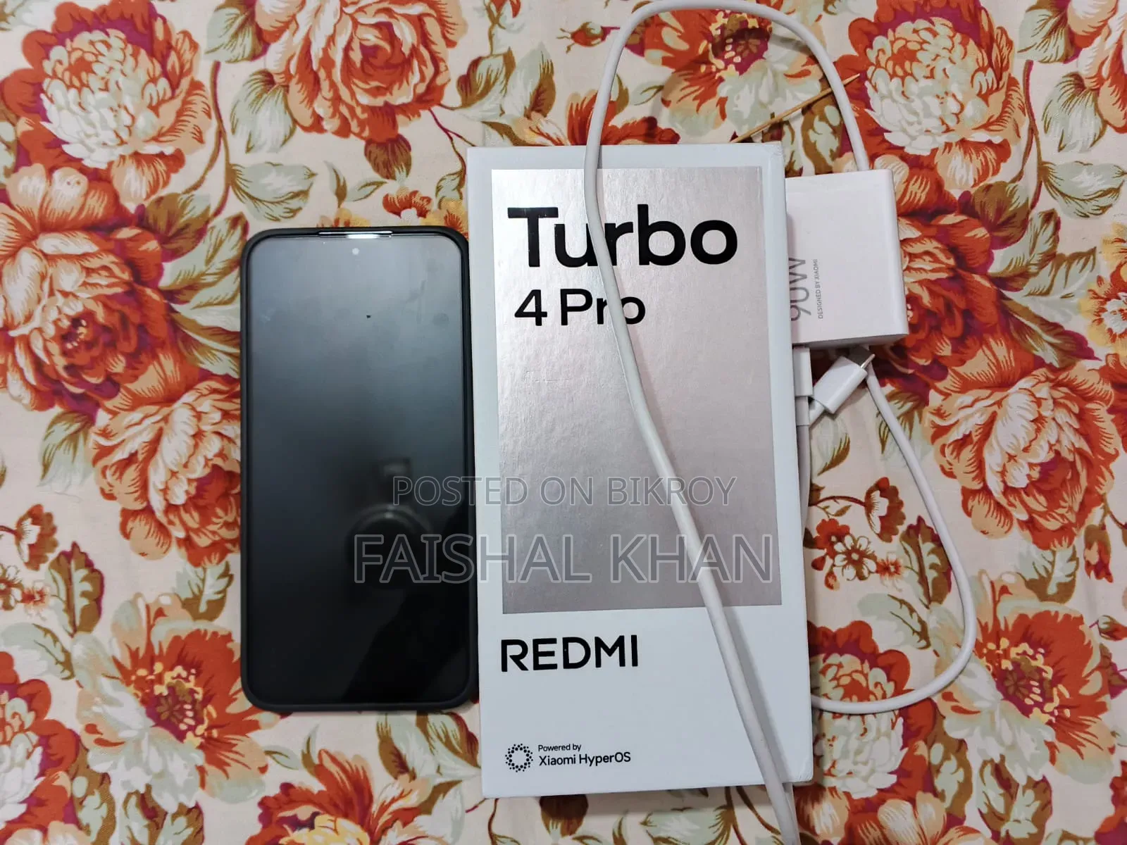 New Xiaomi Redmi Turbo 4 Pro 256 GB White