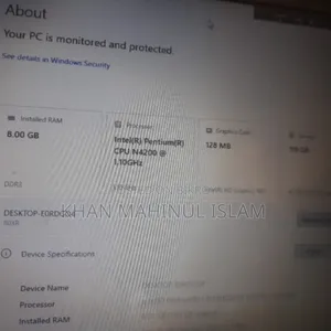 Laptop Lenovo IdeaPad 320 8GB Intel Pentium SSD 128GB