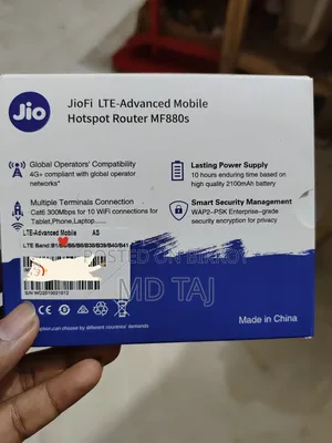 Jio 4G Pocket Router