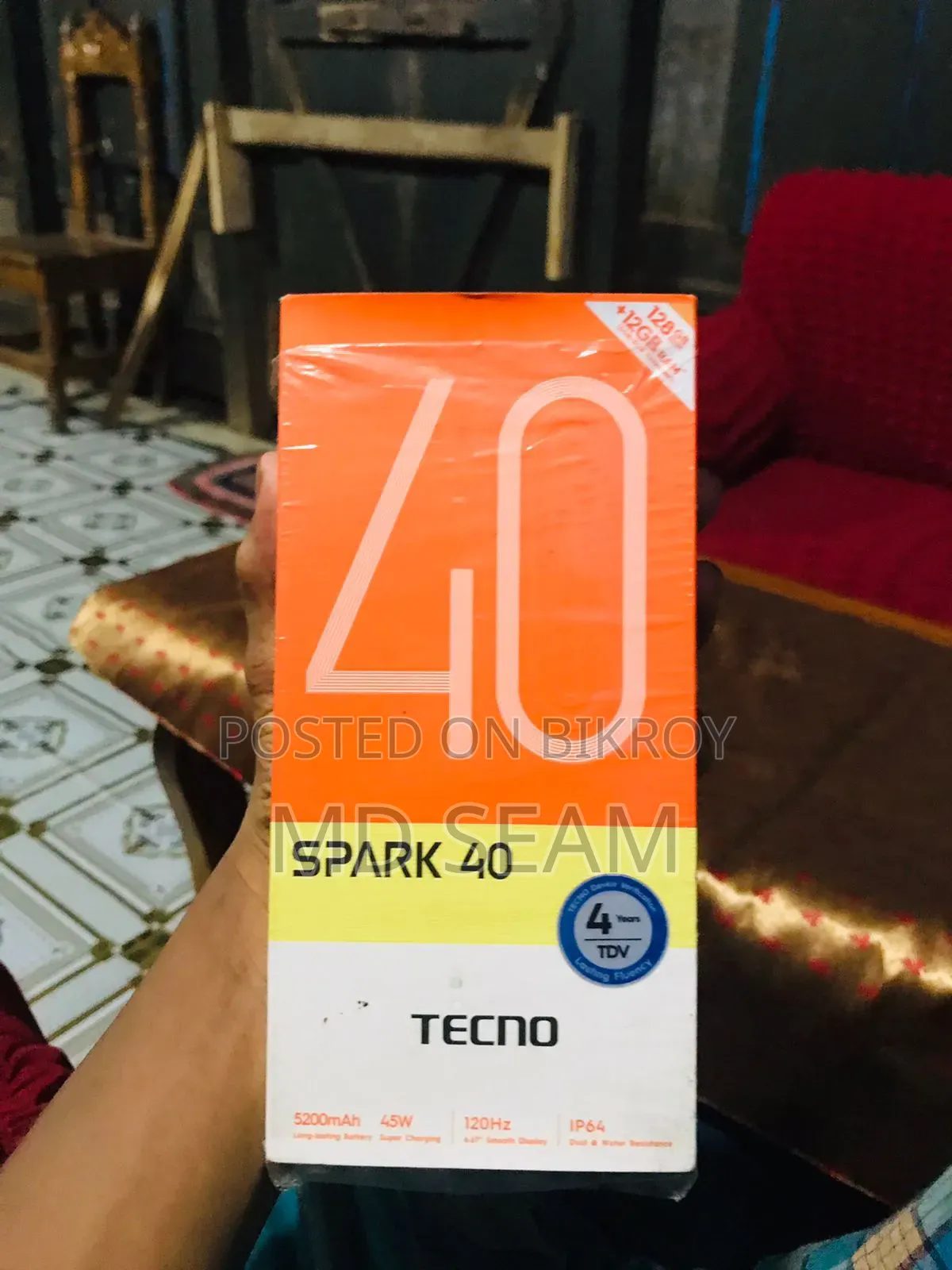 Tecno Spark 40 128 GB Blue