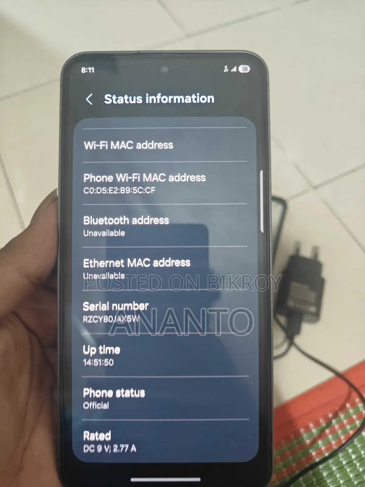 Samsung Galaxy S24 FE 128 GB Black
