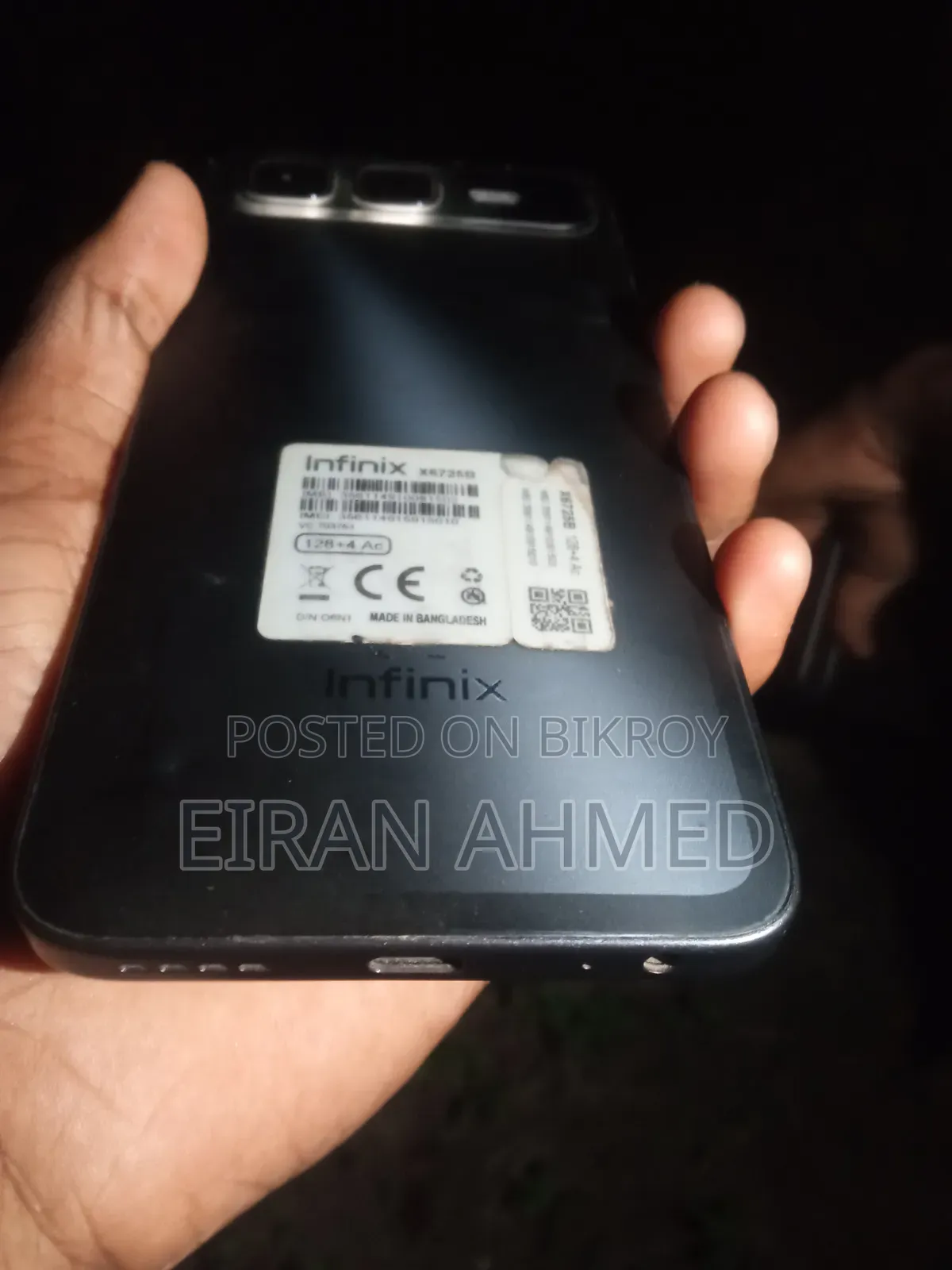 Infinix Smart 10 Plus 128 GB Black