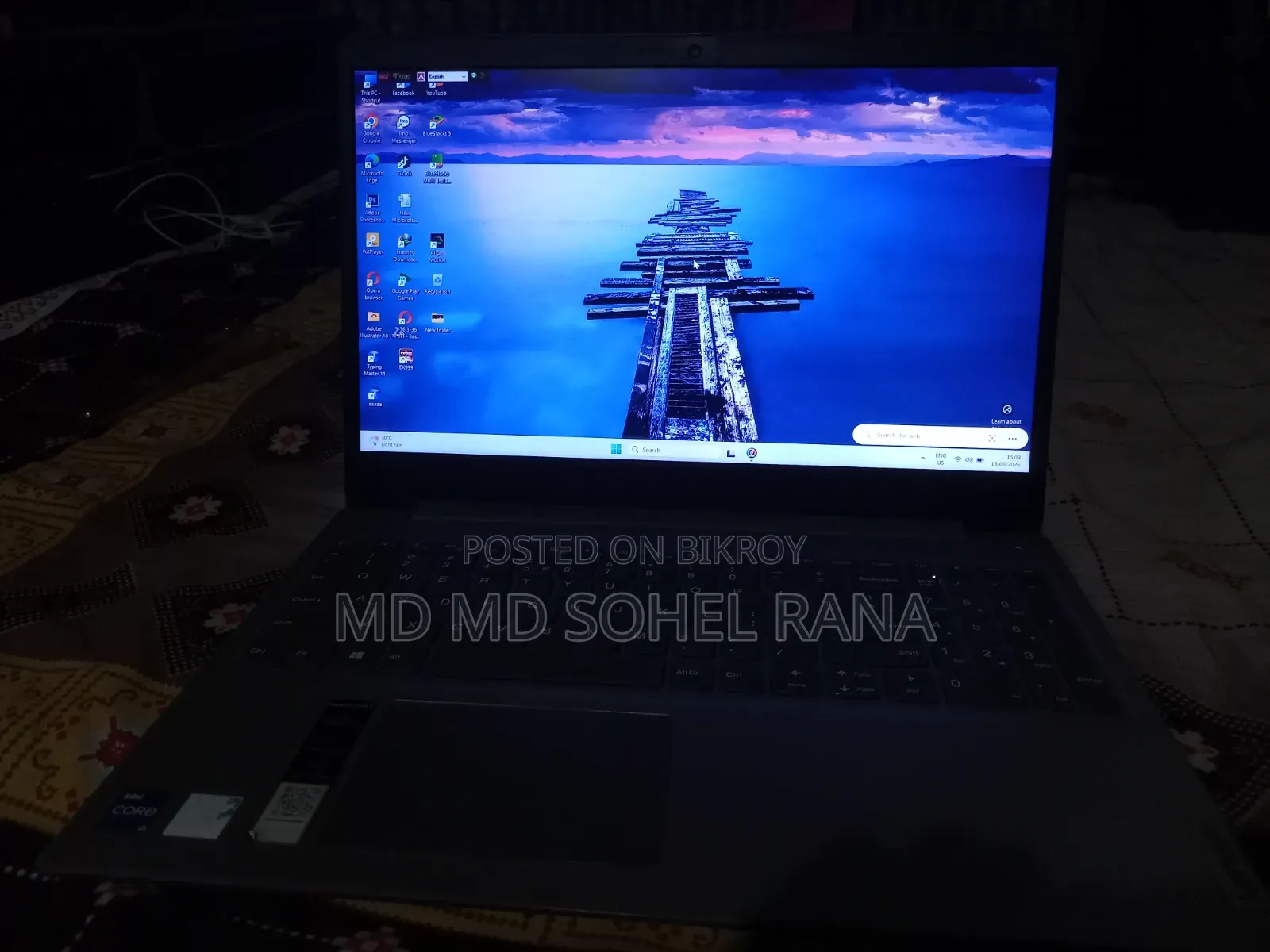 Laptop Lenovo Ideapad 3 8GB Intel Core I5 HDD 500GB