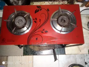 Double glass gas stove for sale