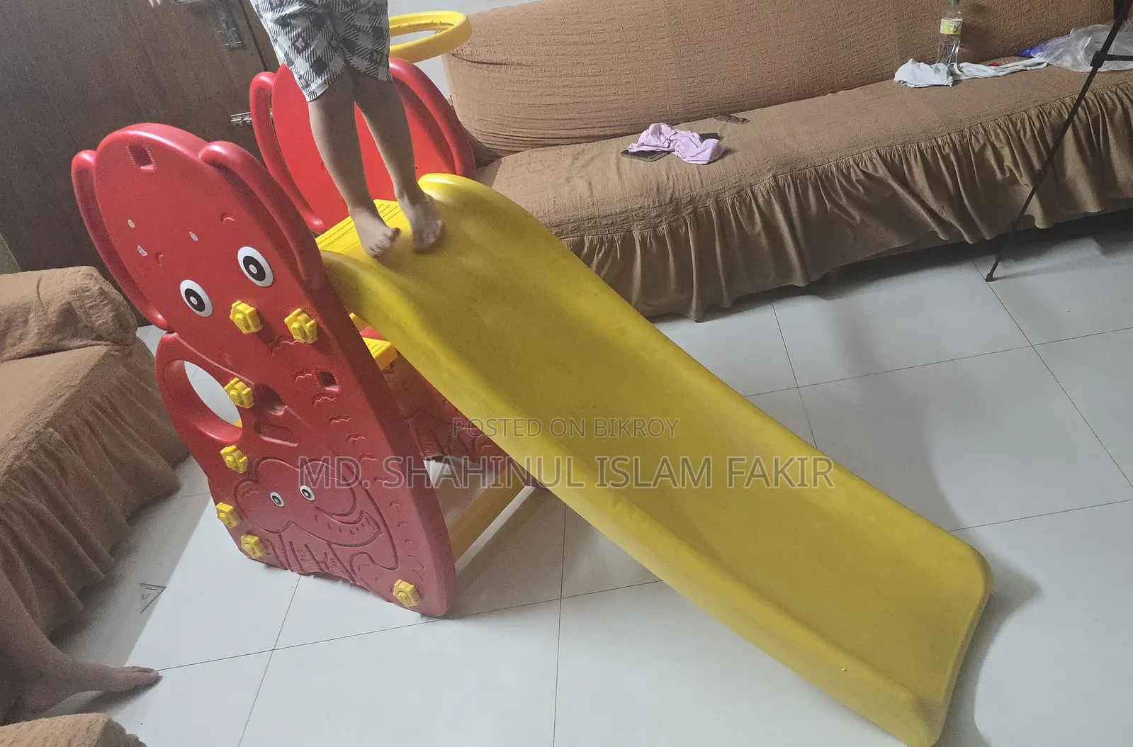 Baby Slider Easy Set Up Playset for Indoor Outdoor
