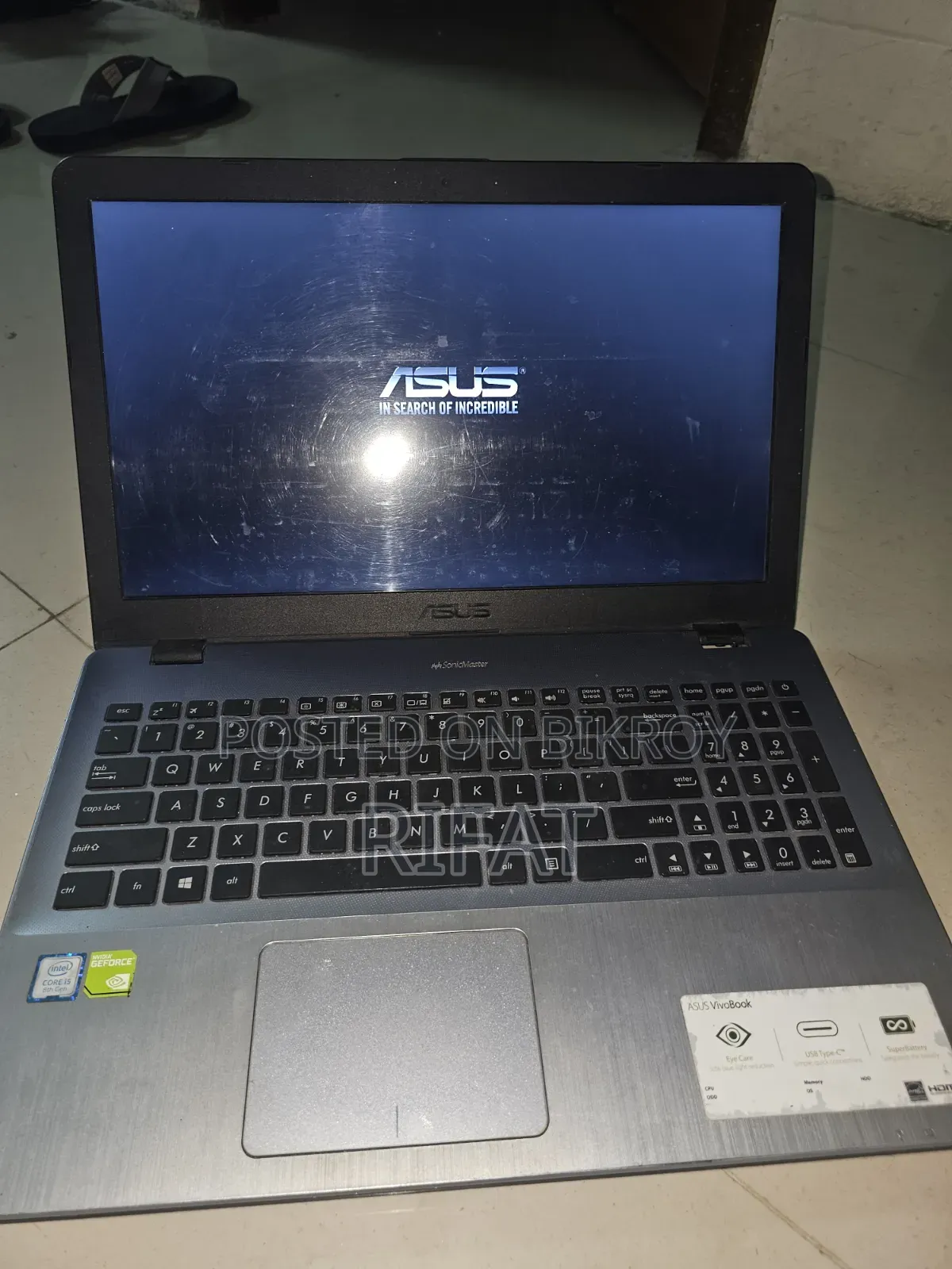 Laptop Asus 1015E 4GB Intel Core I5 SSD 256GB