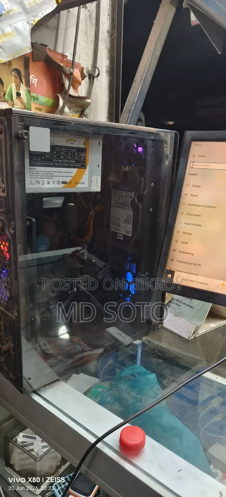 Desktop Computer Asus Zen AiO Pro Z240IE 8GB Intel Core M3 SSD 128GB