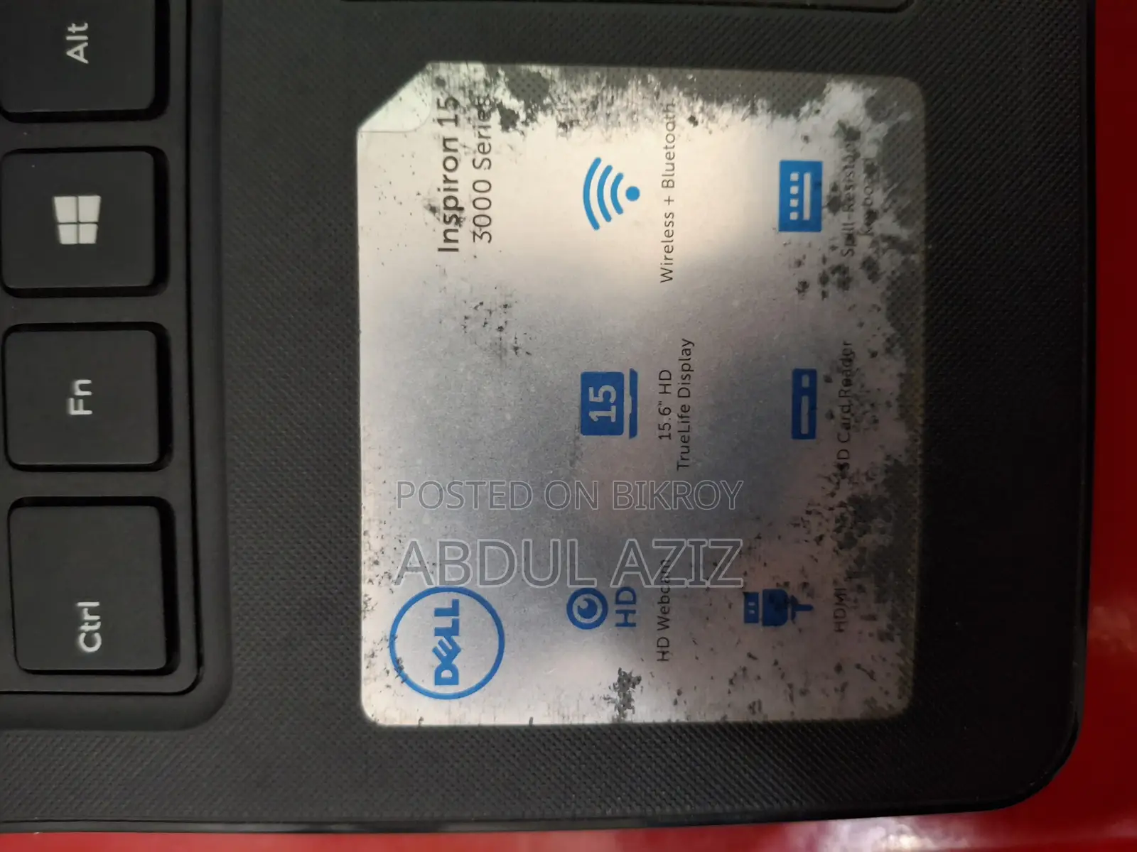 Laptop Dell Inspiron 15 3000 4GB Intel Core i5 HDD+SSD 1T
